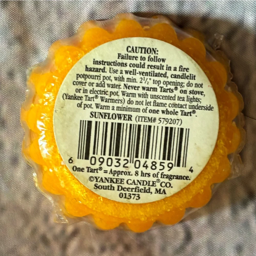 5/$20 Yankee Candle Sunflower Wax Potpourri Tart Floral Summer Spring Fall Scent
